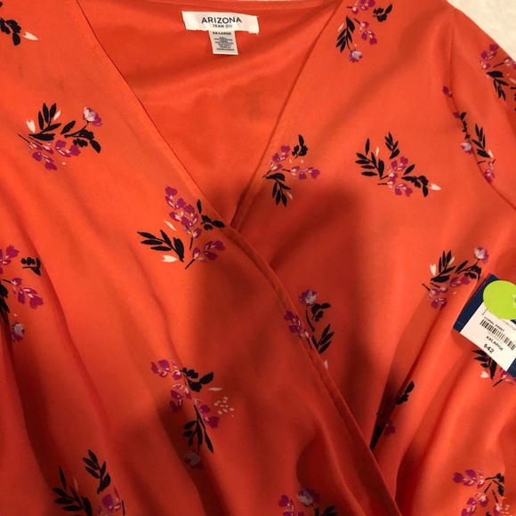 Arizona Jeans coral romper - Picture 5 of 8